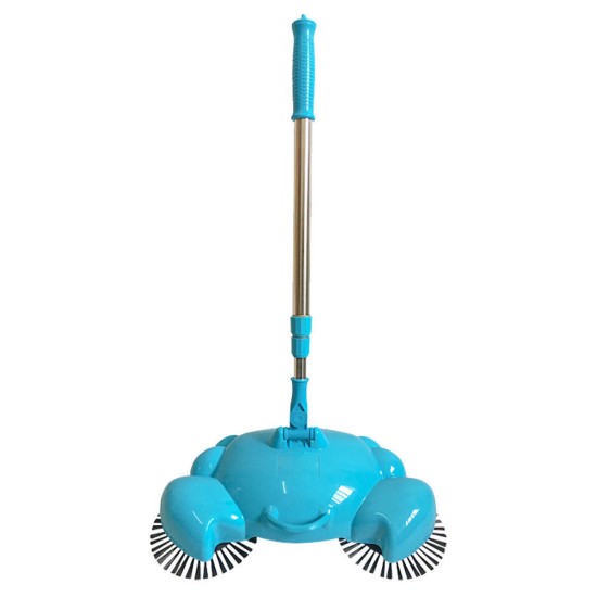 Lazy Spin Hand Push Sweeper Broom Floor Sweeper Cleaning Mop Without Electricty