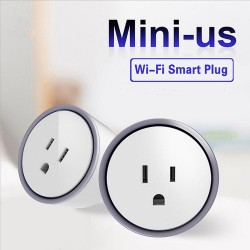 Mini Smart WiFi Socket Remote Control Switch Power Socket Outlet US Plug For Cellphone Mini Smart WiFi Socket Remote Control Switch Power Socket Outlet US Plug For Cellphone
