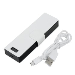 PU Leather Wired Charger Power Bank Charging Battery Case Pods Holder with USB Cable PU Leather Wired Charger Power Bank Charging Battery Case Pods Holder with USB Cable