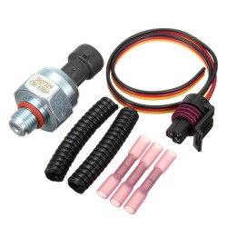 Powerstroke Oil Injection Control Pressure Sensor With Connector Kit For Ford E-350 450 550 F750 Powerstroke Oil Injection Control Pressure Sensor With Connector Kit For Ford E-350 450 550 F750