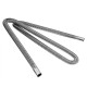 Stainless Exhaust Muffler Silencer Clamps Bracket Gas Vent Hose Portable 180cm Pipe Silence For Air Diesel Heater