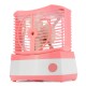 USB Portable Mini ABS Fan Cooling Desktop Air Conditioner Fan Humidified Foggy