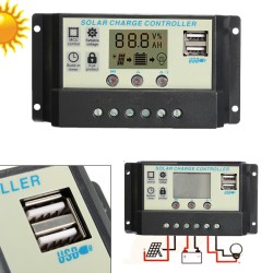 10/20A 12/24V Auto Solar Panel Battery Regulator Charge Controller PWM Battery Charging 10/20A 12/24V Auto Solar Panel Battery Regulator Charge Controller PWM Battery Charging