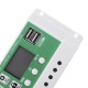 12V/24V 10A/20A/30A Dual USB Output Lithium Battery PWM Solar Controller LCD display Street Lamp Controller Build-in Industrial Micro Controller