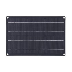 20W ETFE Solar Panel Field Vehicles Emergency Charger With 4 Protective Corners Single USB+DC 20W ETFE Solar Panel Field Vehicles Emergency Charger With 4 Protective Corners Single USB+DC