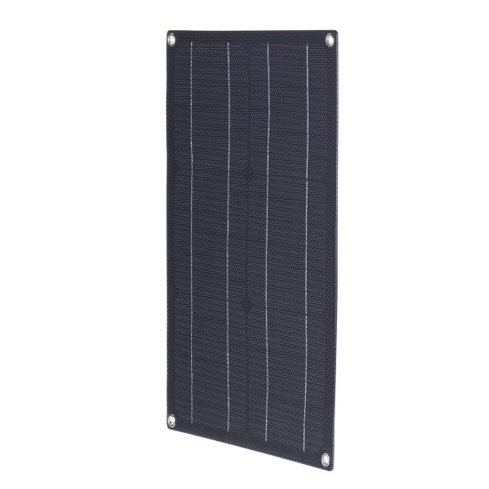 20W ETFE Solar Panel Field Vehicles Emergency Charger With 4 Protective Corners Single USB+DC