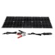 50W High-Efficiency Solar Panel Portable Single-Crystal Power Panels