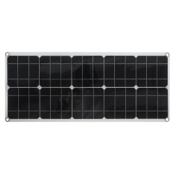 50W High-Efficiency Solar Panel Portable Single-Crystal Power Panels 50W High-Efficiency Solar Panel Portable Single-Crystal Power Panels