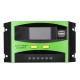 30A 12V/24V 5V 3A Dual USB Solar Charge Controller Solar Panel Regulator LCD Display