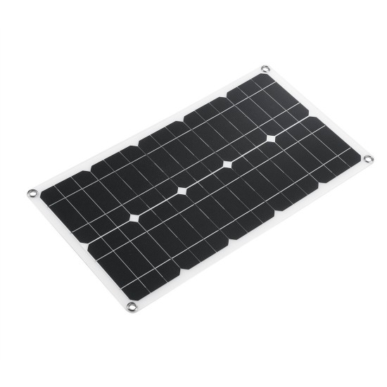 100W 18V High Efficieny Solar Panel USB DC Monocrystalline Solar Charger For Car RV Boat Battery Charger Waterproof