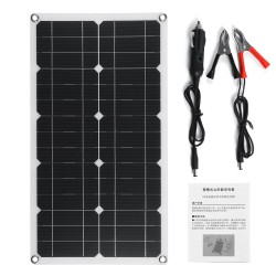 100W 18V High Efficieny Solar Panel USB DC Monocrystalline Solar Charger For Car RV Boat Battery Charger Waterproof 100W 18V High Efficieny Solar Panel USB DC Monocrystalline Solar Charger For Car RV Boat Battery Charger Waterproof