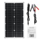 100W 18V High Efficieny Solar Panel USB DC Monocrystalline Solar Charger For Car RV Boat Battery Charger Waterproof