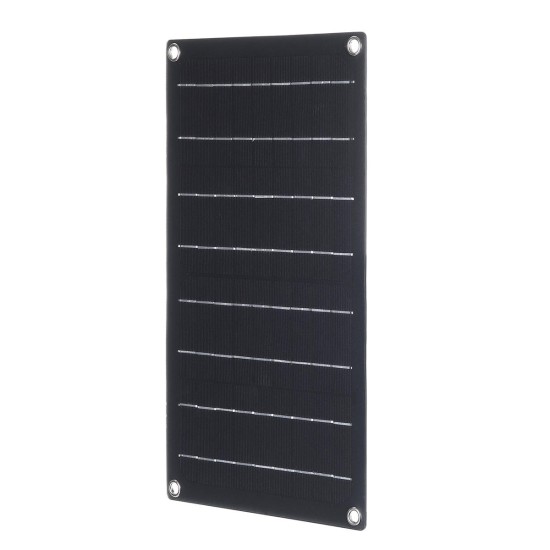 10W ETFE Solar Panel Waterproof Car Emergency Charger WIth 4 Protective Corners