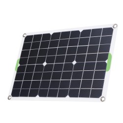 12V 50W Protable Solar Panel Kit 2 USB Port Monocrystalline Module Solar Battery Charger 12V 50W Protable Solar Panel Kit 2 USB Port Monocrystalline Module Solar Battery Charger