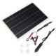 15W Solar Panel 12V Polycrystalline Solar Panel Fast Outdoor Emergency Charging