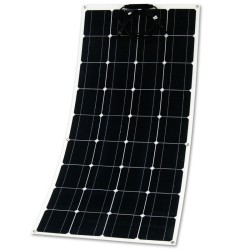 18V 100W Semi-flexible Solar Panel Battery Charger Lightweight Connector Charging for RV Boat Cabin Tent Car 18V 100W Semi-flexible Solar Panel Battery Charger Lightweight Connector Charging for RV Boat Cabin Tent Car