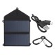 20W Foldable Solar Panel Portable 5V 2A USB Battery Charger Power Bank Fpr Camping Hiking Traveling