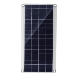 20W Portable Solar Panel Kit DC USB Charging Double USB Port Suction Cups Camping Traveling 20W Portable Solar Panel Kit DC USB Charging Double USB Port Suction Cups Camping Traveling