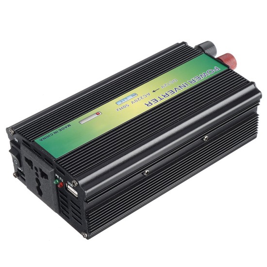 220V 1500W Peak Solar Power System Battery Charger Inverter+50W Solar Panel +60A Controller