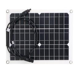 30W 18V Monocrystalline Solar Panel For Motorhome Boat Waterproof Solar Power Panel 30W 18V Monocrystalline Solar Panel For Motorhome Boat Waterproof Solar Power Panel