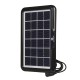 3.2W Portable Outdoor Solar Panel Polycrystalline Silicon With Interface Mobile Phone Fan Emergency Light Charging Board Output 6V One to Five Cables