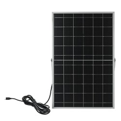 50W Portable Solar Panel Dual DC USB Charger Kit Solar Power Panel Micro USB Charger with 3m Cable 50W Portable Solar Panel Dual DC USB Charger Kit Solar Power Panel Micro USB Charger with 3m Cable