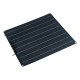 50W Solar Panel Matte Texture Field Vehicles Emergency Charger WIth 4 Protective Corners