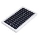 5W 12V Solar Panel Polysilicon Solar Power Panel Energy Saving W/ 3m DC Cabel