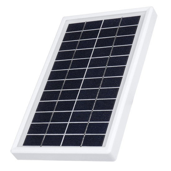 5W 12V Solar Panel Polysilicon Solar Power Panel Energy Saving W/ 3m DC Cabel