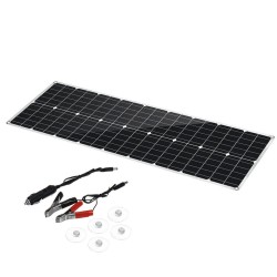80W PET Flexible Dual USB Solar Panel DC Output Battery Charger Roof Boat Car 80W PET Flexible Dual USB Solar Panel DC Output Battery Charger Roof Boat Car