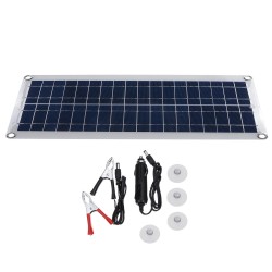 DC 12V/18V Solar Panel Double 5V USB Port Charging Battery Charger For Camping Traveling DC 12V/18V Solar Panel Double 5V USB Port Charging Battery Charger For Camping Traveling