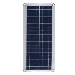 DC 12V/18V Solar Panel Double 5V USB Port Charging Battery Charger For Camping Traveling DC 12V/18V Solar Panel Double 5V USB Port Charging Battery Charger For Camping Traveling