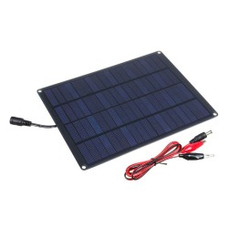 5.5W 18V Solar Panel Monocrystalline Silicon Laminated Solar Panel w/ 10A/20A/30A/50A Controller 5.5W 18V Solar Panel Monocrystalline Silicon Laminated Solar Panel w/ 10A/20A/30A/50A Controller