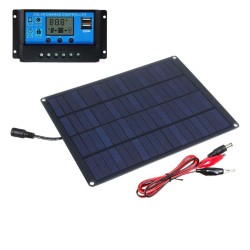 5.5W 18V Solar Panel Monocrystalline Silicon Laminated Solar Panel w/ 10A/20A/30A/50A Controller 5.5W 18V Solar Panel Monocrystalline Silicon Laminated Solar Panel w/ 10A/20A/30A/50A Controller