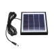 Portable 5W 12V Polysilicon Solar Panel Battery Charger For Car RV Boat W/ 3m Cable