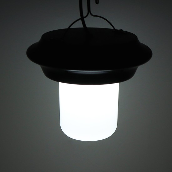Single & Double LED Head Solar Pendant Light Outdoor Indoor Garden Lamp Light