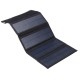 Waterproof 30W 6V Solar Panel Bank Folding Solar Power Bank Charger Power USB Port W/ 10in1 USB Cable