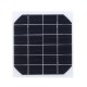 5Pcs 6V 350MA Monocrystalline 2W Mini Solar Panel Photovoltaic Panel