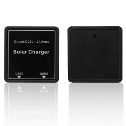 DIY Solar Wire Box 5-20V to 5V 3A Regulator Solar Double USB Junction Box For Solar Panel DIY Solar Wire Box 5-20V to 5V 3A Regulator Solar Double USB Junction Box For Solar Panel