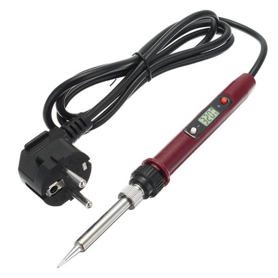 936H 80W LCD Digital Thermostat Adjustable Lead Free Electric Soldering Iron Mini Soldering Station