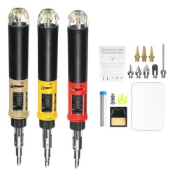 AC 220V Portable 12 in 1 Butane Gas Soldering Iron Set Welding Pen Kit Tools AC 220V Portable 12 in 1 Butane Gas Soldering Iron Set Welding Pen Kit Tools