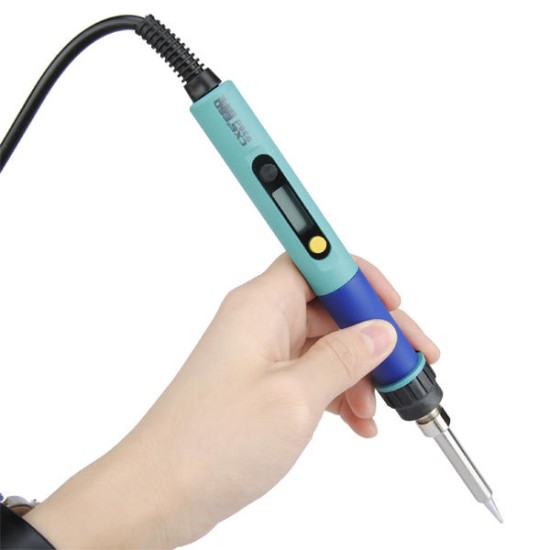 936D EU Plug 220V 2in1 LCD Adjustable Temperature Digital Electric Solder Iron Soldering Station