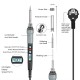 SI929 90W Digital Adjustable Temperature Electric Soldering Iron Kit for BGA SMD PCB IC Repair