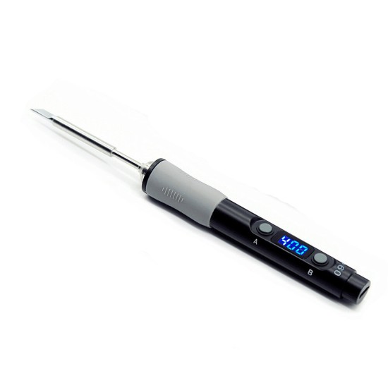 SQ-D60 60W Digital Soldering Iron Station DC12-24V Type-C Interface 100℃ 400℃ Adjustable Temperature