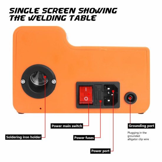 ST12A 2 in 1 Hot Air Gun Soldering Station OLED Digital Adjustment Auto Sleep 1s-6s Fast Heating Repair Tool