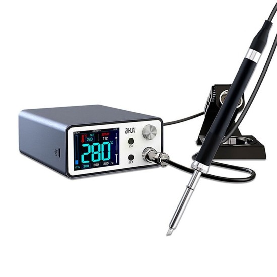 T3A 200W Intelligent Soldering Station with Electric Soldering Iron T12/T245/936 Handle Welding Tips for SMD BGA Repair