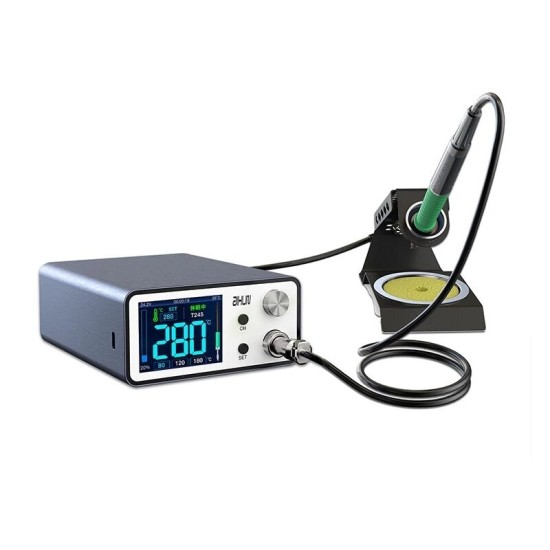 T3A 200W Intelligent Soldering Station with Electric Soldering Iron T12/T245/936 Handle Welding Tips for SMD BGA Repair