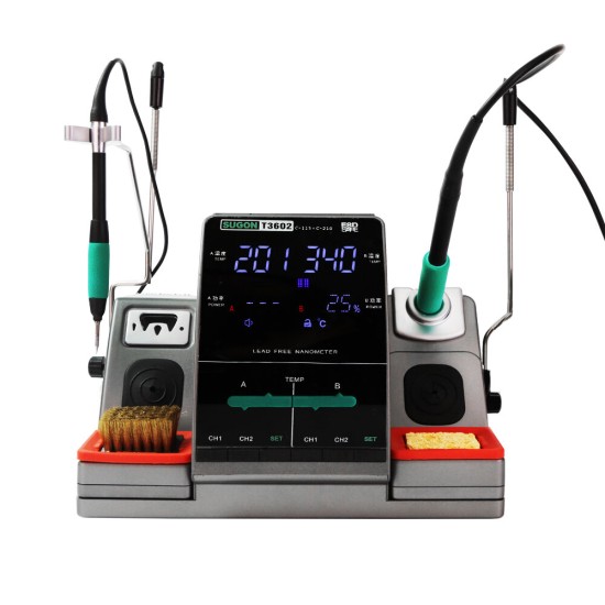 T3602 Two In One Welding Platform With Two JBC Soldering Head Solder Station