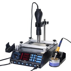853AAA 220V 3 In 1 Preheating Station Infrared BGA Rework Soldering Station Hot Air Tool 60W Tin Soldering Iron 853AAA 220V 3 In 1 Preheating Station Infrared BGA Rework Soldering Station Hot Air Tool 60W Tin Soldering Iron