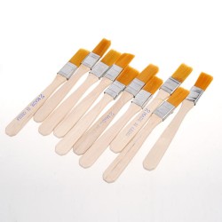 10pcs BGA Solder Flux Paste Brush With Wooden Handle Reballing Tool 10pcs BGA Solder Flux Paste Brush With Wooden Handle Reballing Tool